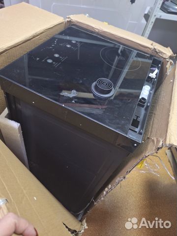 Кулер Hiberg Ufk-95b напольный черное стекло б.у