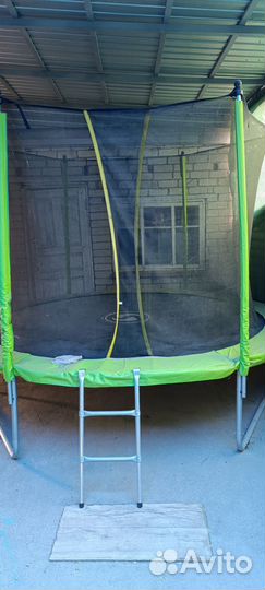 Батут с сеткой