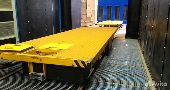 Рельсовая передаточная тележка электрическая