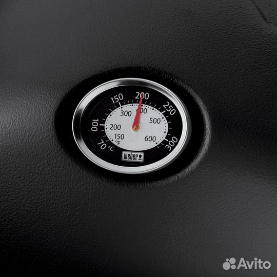 Гриль газовый Weber Q 1200 Black Line, черный