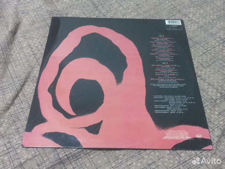 Виниловые пластинки scorpions