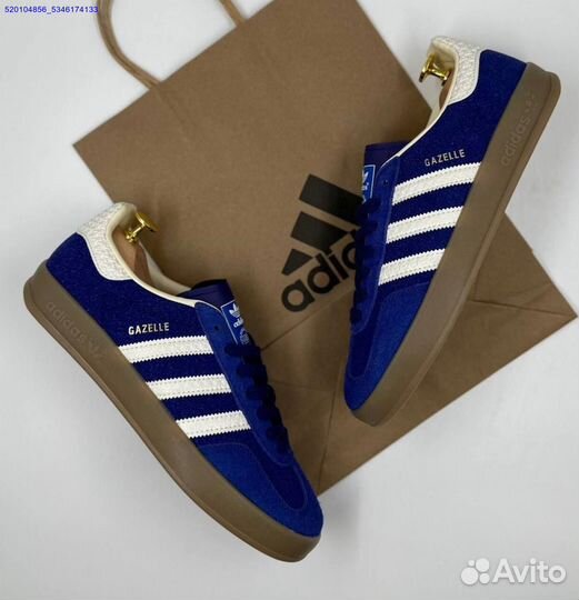 Кроссовки Adidas Gazelle Navy (Арт.62425)