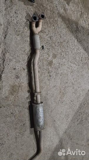 Выхлопная труба Chevrolet Epica V250 двс 2.5