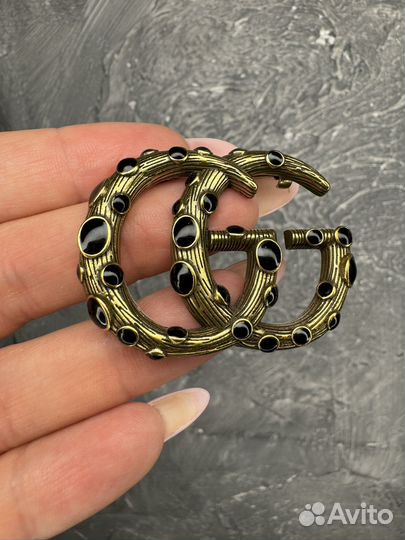 Брошь gucci люкс