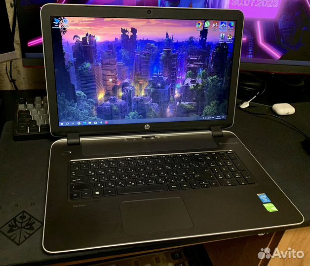 HP: i7/6gb/GeForce 840/SSD 256/17.3