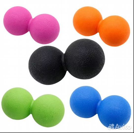 Мяч массажный двойной