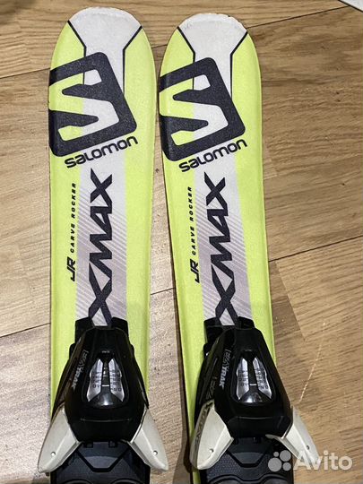 Горные лыжи salomon xmax jr детские 80 см