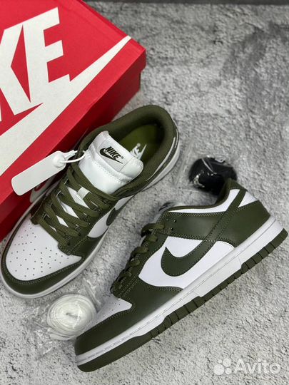 Кроссовки Nike Sb Dunk low oil green