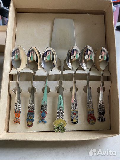 Мельхиоровые ложки СССР