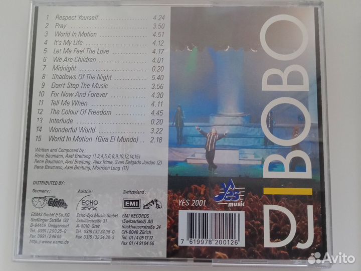 CD: DJ Bobo - World In Motion / Sash - Best Of