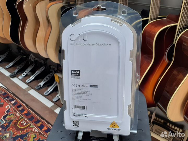USB микрофон Behringer C1U