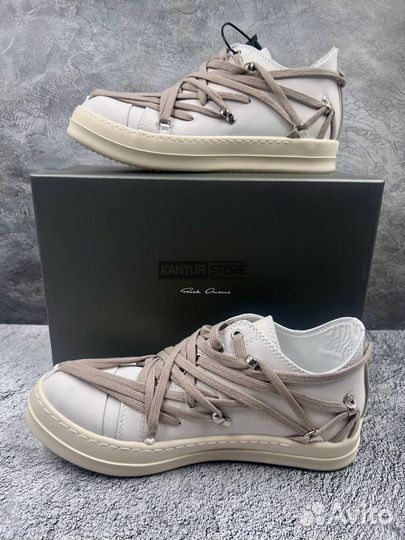 Кеды Rick Owens Moncler