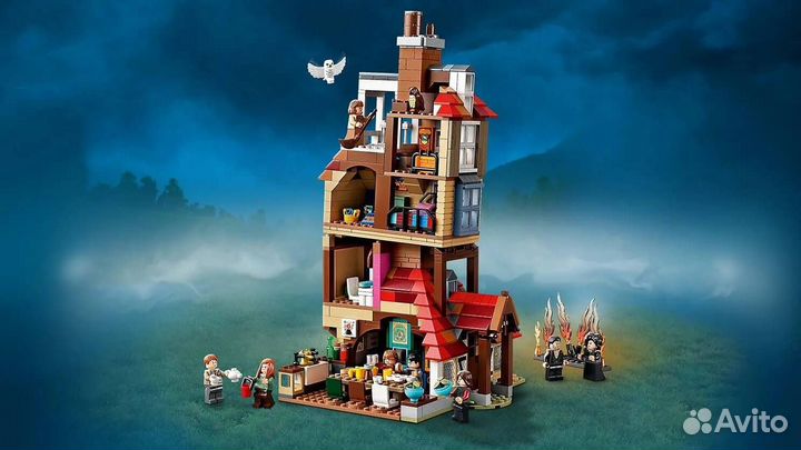 Lego Harry Potter 75980 Нападение на Нору