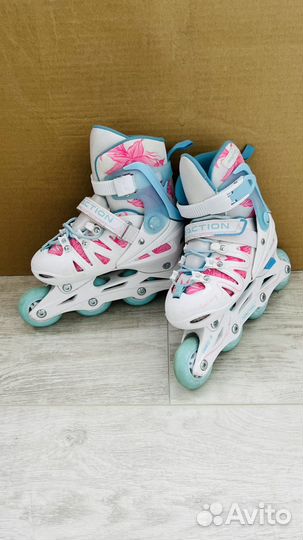 Роликовые коньки детские р.32-35