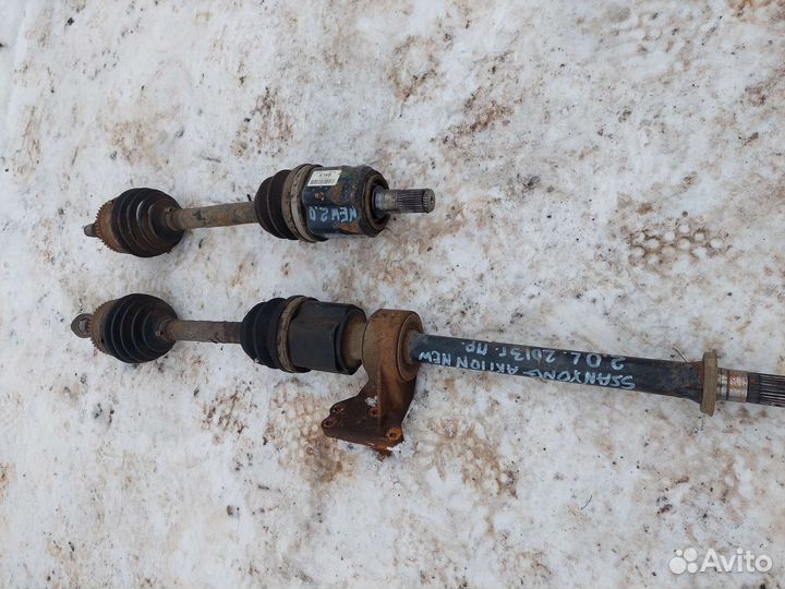 Привода в сборе на Ssangyong Action New 2.0 ат