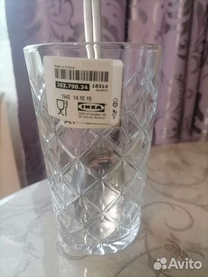 Стакан икея новый 3 шт