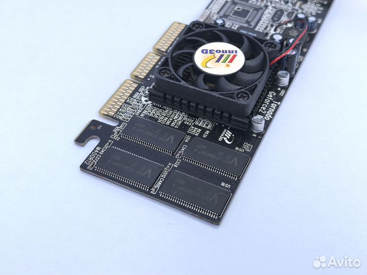 Видеокарта AGP geforce 2 mx tornado 64mb (#W580)