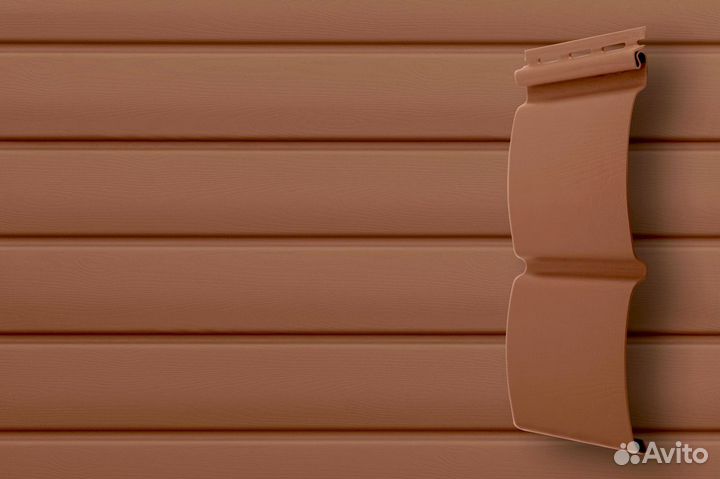 Сайдинг металлический и виниловый