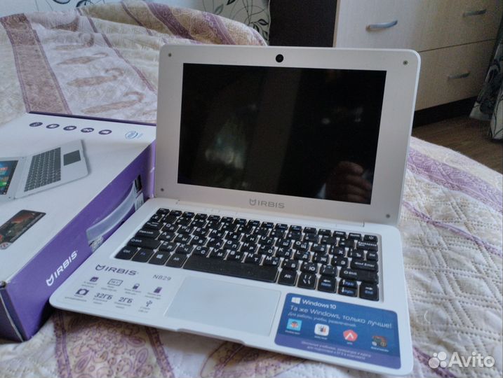 Нетбук Irbis NB29 на запчасти
