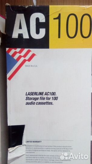 Полка на 100 аудиокассет Laserline AC100 новая