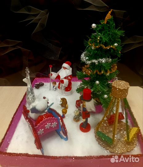 Зимняя поделка 