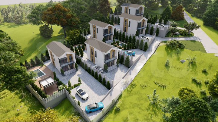 Дом 138 м² на участке 5 сот.