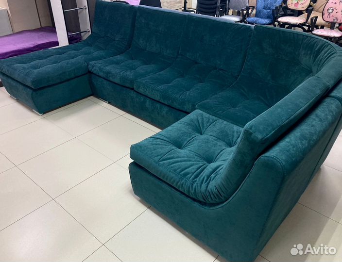 П образный диван