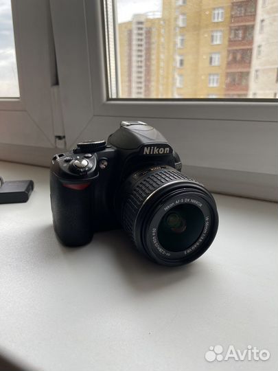 Зеркальный фотоаппарат nikon d3100 kit
