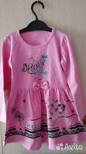 Вещи пакетом для девочки 98 104