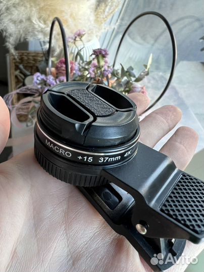 Макро линза новая