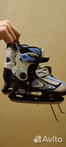 Коньки роликовые / коньки обычные (два в одном)