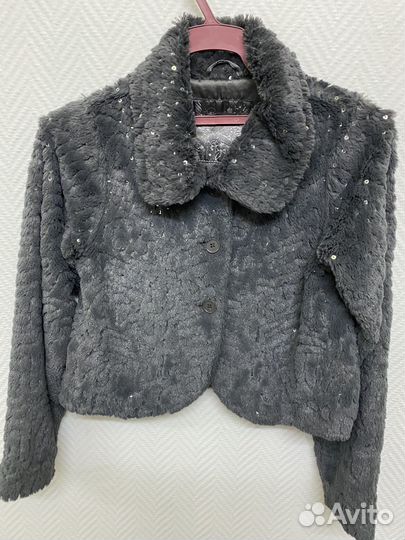 Искусственная шубка для девочки