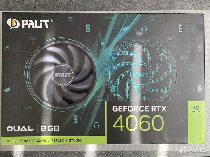 Nvidia GeForce RTX 4060 Palit Dual 8 Гб новая