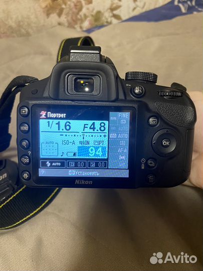 Зеркальный фотоаппарат nikon d3200