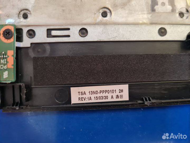 Топкейс в сборе (клавиатура + тачпад) 13N0-PPP0101