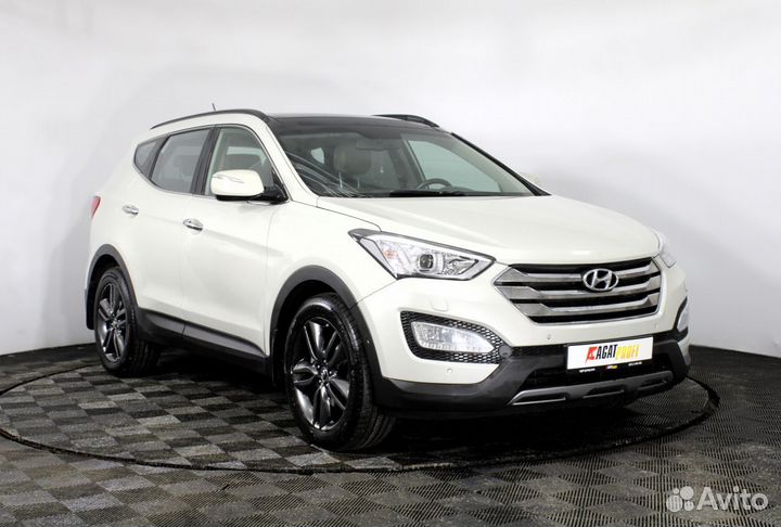 Hyundai Santa Fe 2.2 AT, 2013, 120 153 км