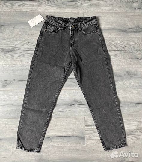 Мужские джинсы бананы черные