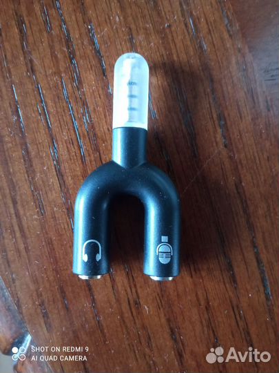 Переходник (наушники и микрофон)