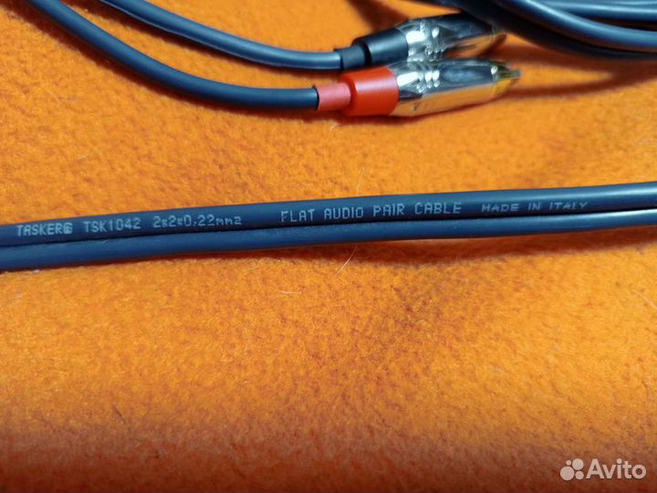 Межблочный кабель 2 RCA-5DIN 3 метра