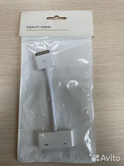 Адаптер Apple Digital AV Adapter (30-pin)