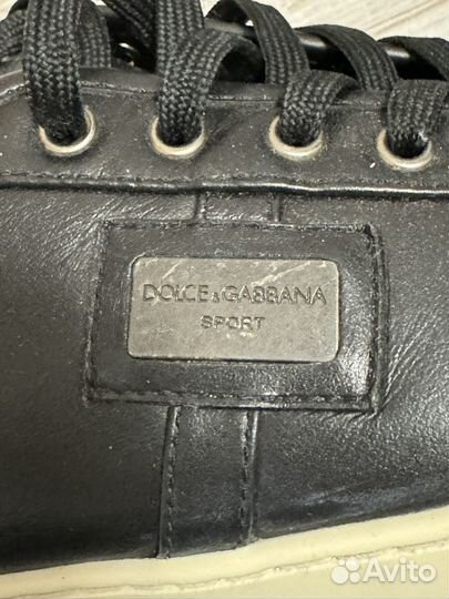 Dolce gabbana кеды,р.42(27,5см)