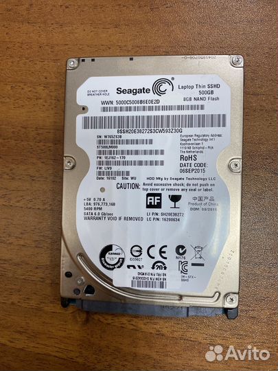 Жесткий диск на 500 гб hdd
