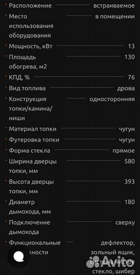 Камин чугун