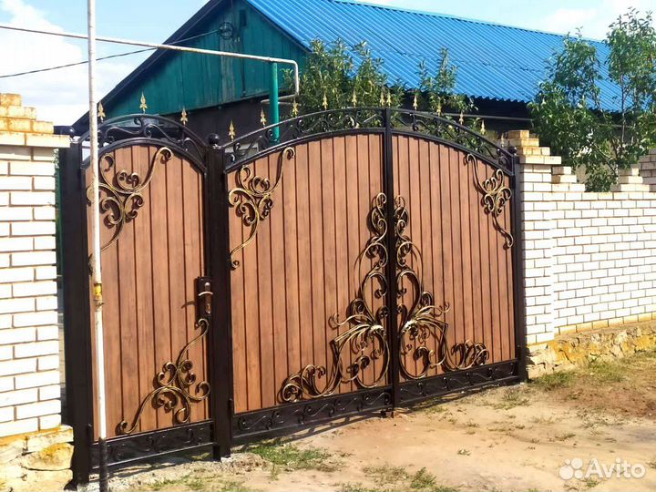 Кованые ворота