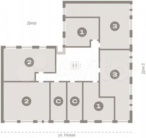 Квартира-студия, 24,5 м², 7/17 эт.