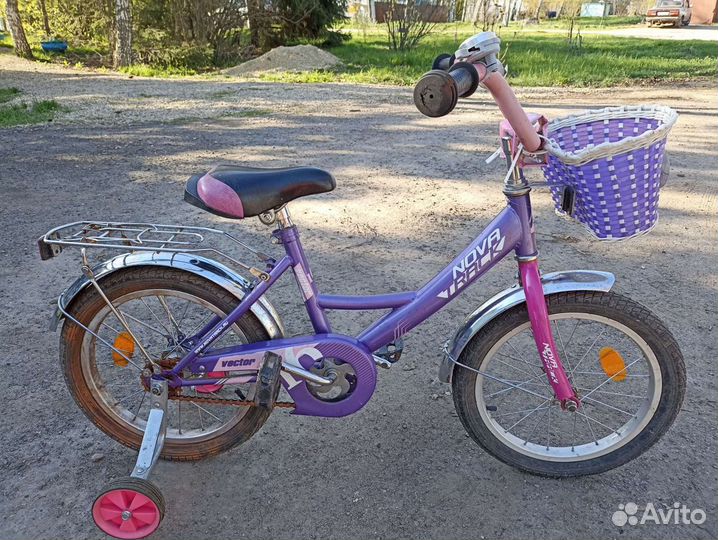 Детский велосипед новатрек vector16