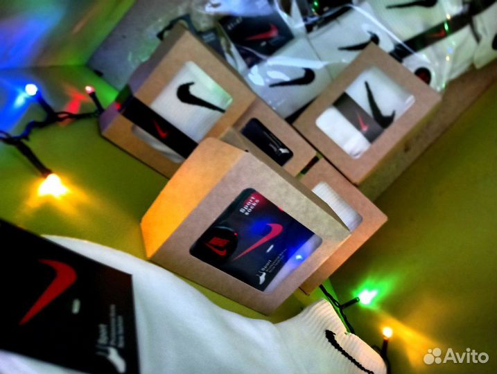 Носки nike высокие