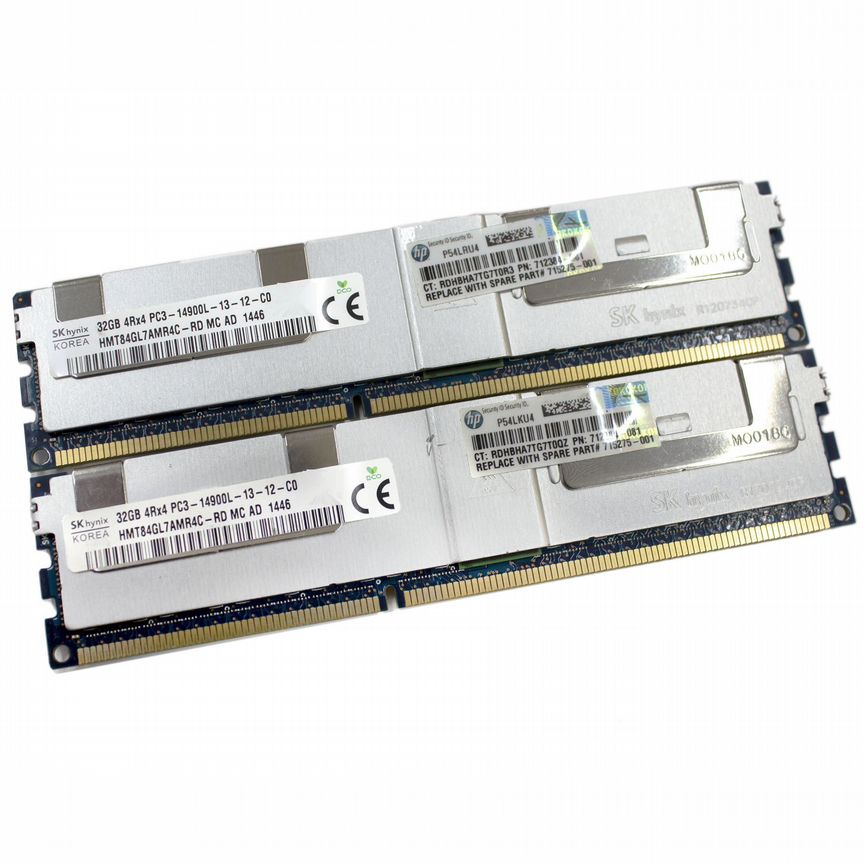 [712384-081] Ddr3 32gb Pc3-14900l Hp / 708643-B21 712384-081