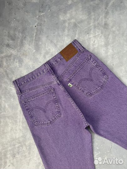 Джинсы Levis 501 Violett Cropped Fit оригинал