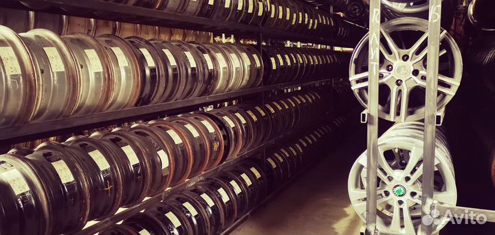 777) К-кт дисков ориг штамп R15 chevrolet 5х105